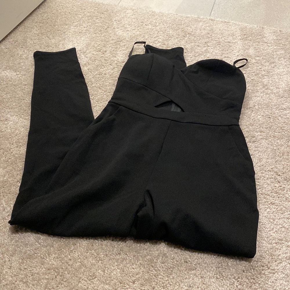 Strapless pant romper